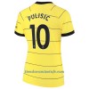 Camiseta de fútbol Chelsea Christian Pulisic 10 Segunda Equipación 2021/22 - Mujer